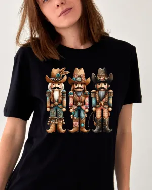 3 Amigos Western Themed Nutcracker Short Sleeve T-Shirt