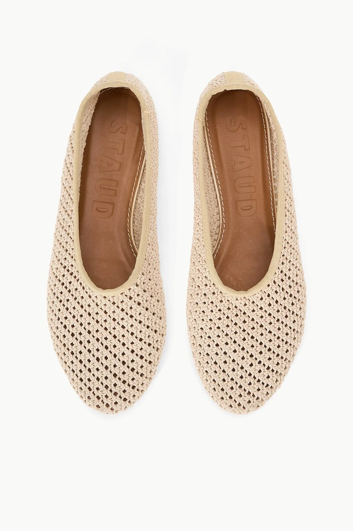 ALBA BALLET FLAT | CREAM CROCHET