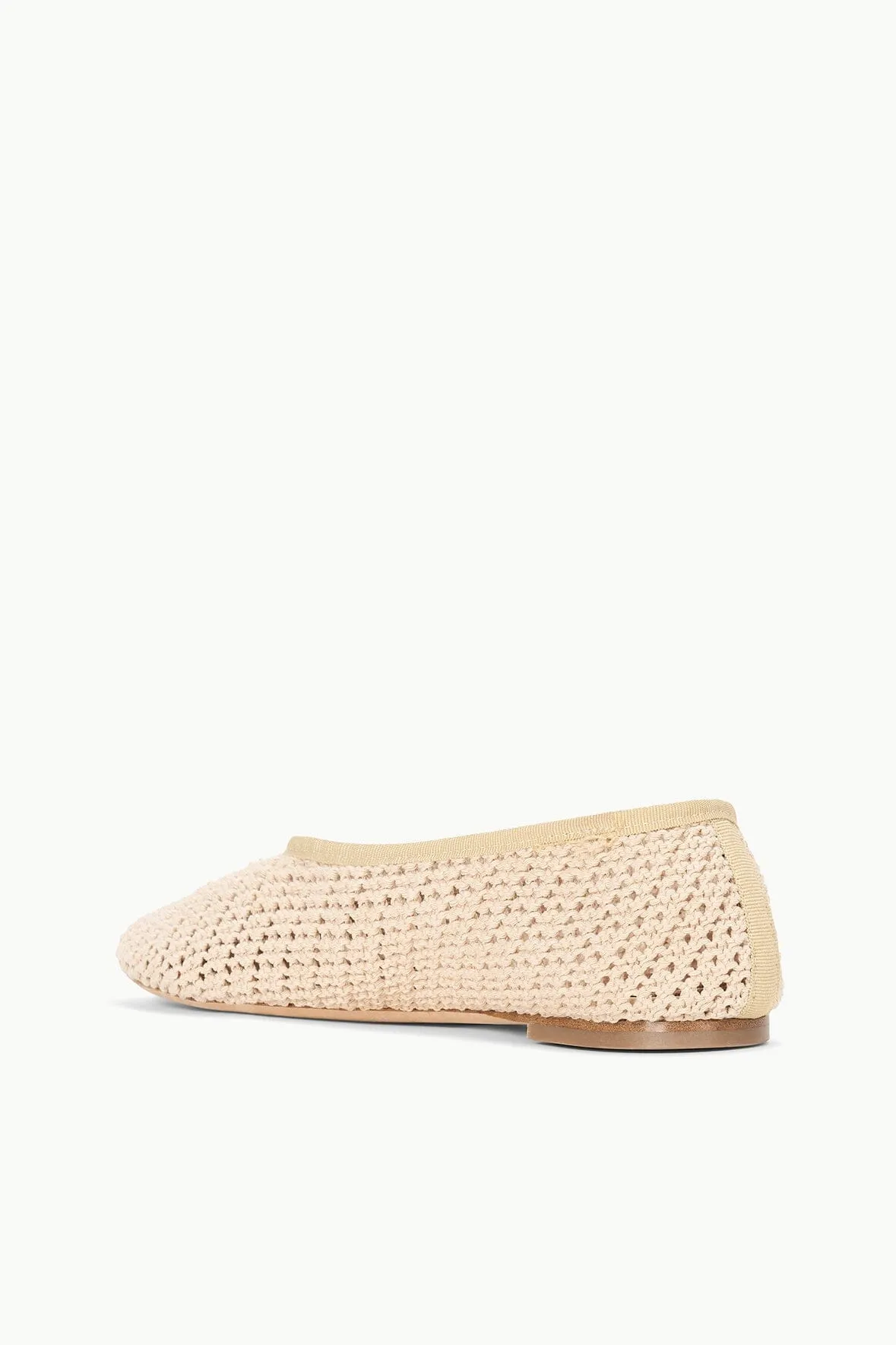 ALBA BALLET FLAT | CREAM CROCHET