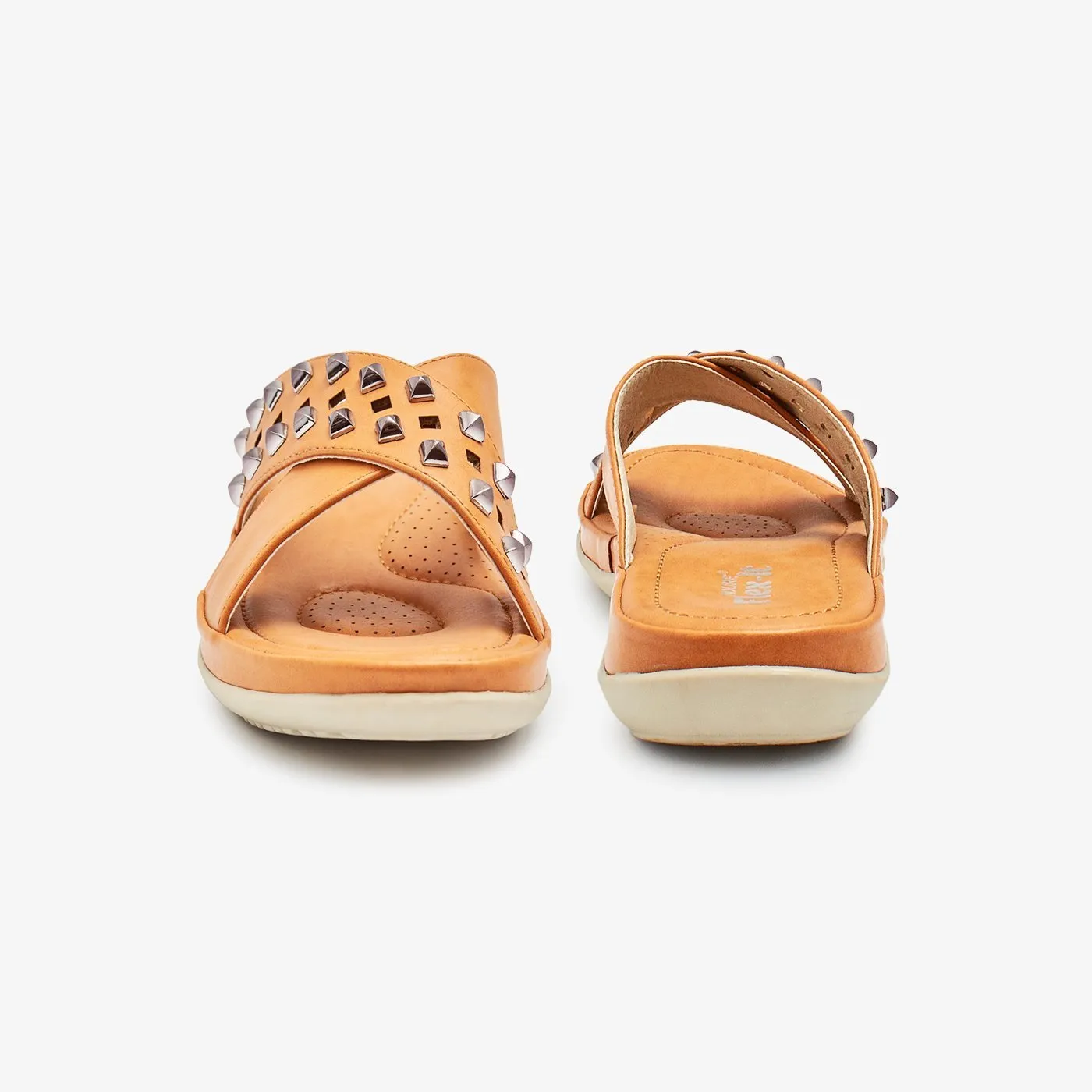 Beaded Cozy Ladies Chappals