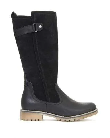 Bulle Women's Catser Tall Winter Boots- Black