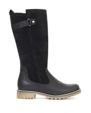 Bulle Women's Catser Tall Winter Boots- Black