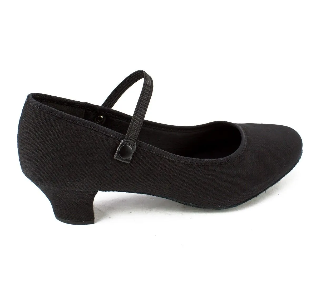 Canvas Character Shoe with 1.5'' Heel RO02