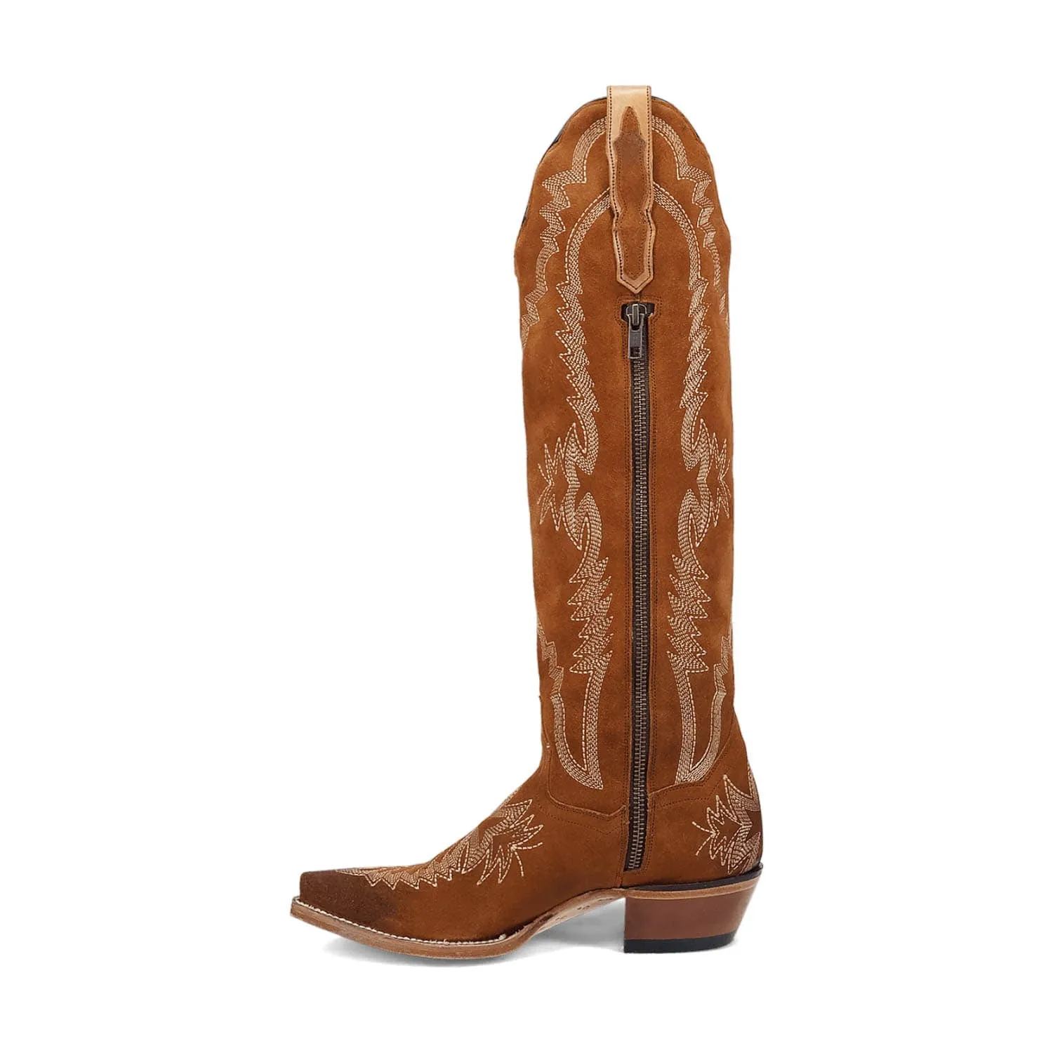 Dan Post Womens Marlowe Tan Leather Cowboy Boots 8 M