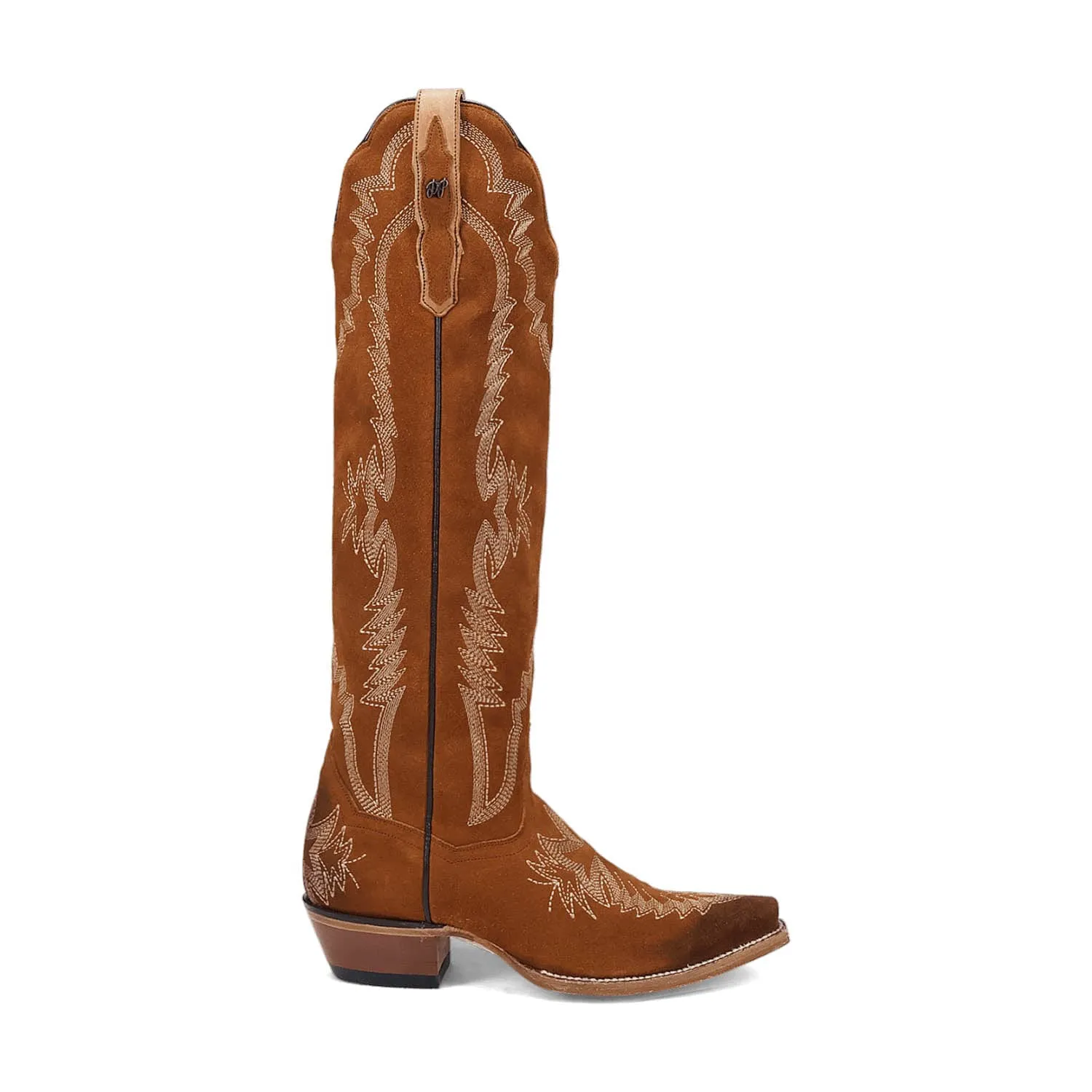 Dan Post Womens Marlowe Tan Leather Cowboy Boots 8 M