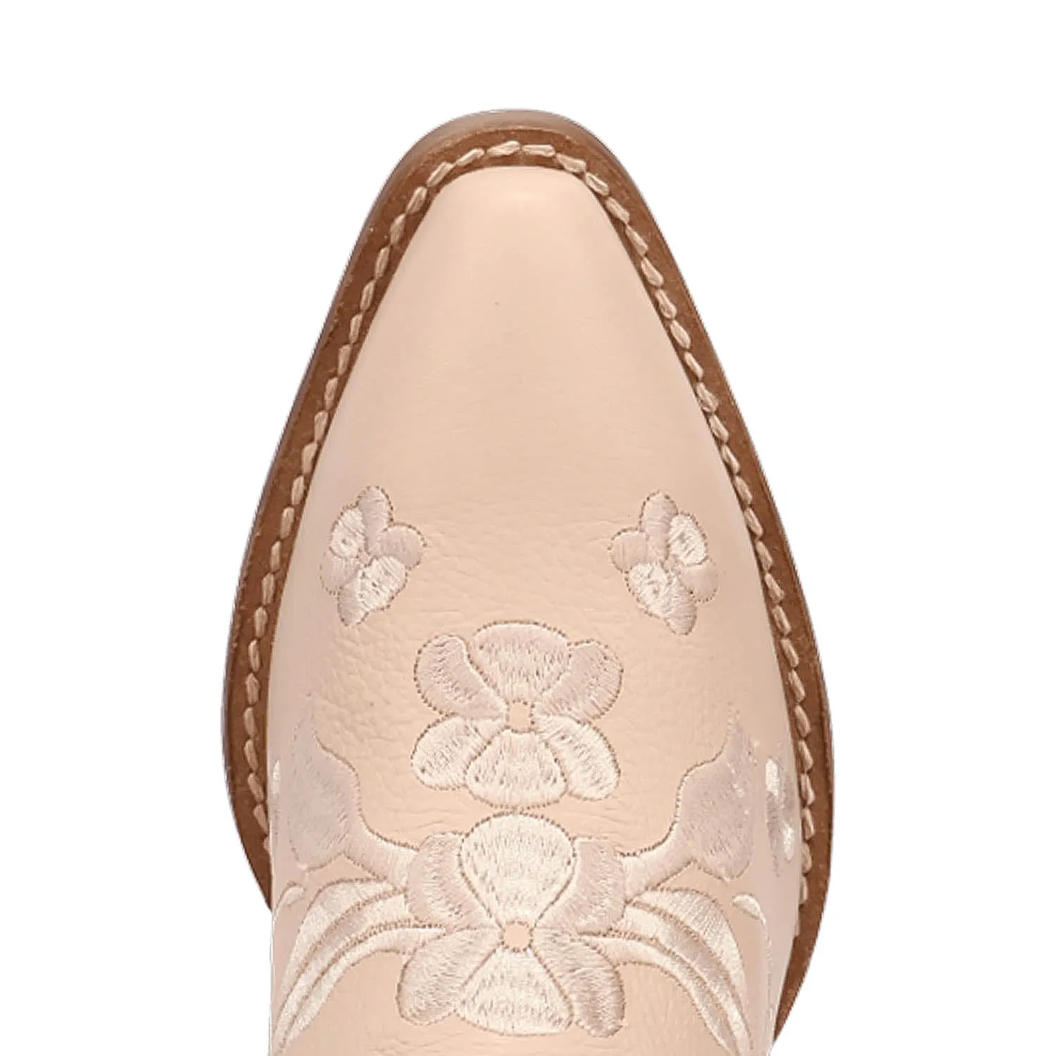 Dingo Womens Sweetheartie Sand Leather Cowboy Boots