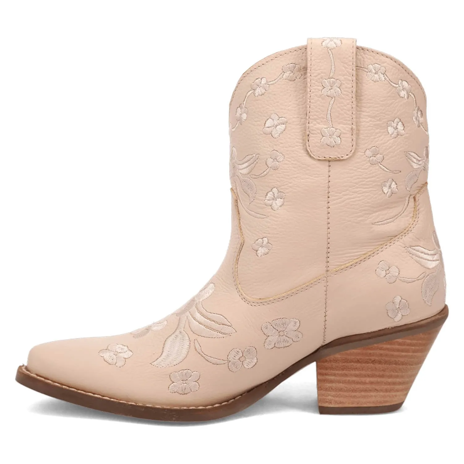 Dingo Womens Sweetheartie Sand Leather Cowboy Boots
