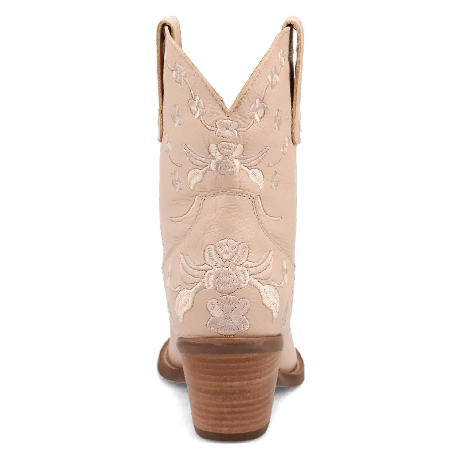 Dingo Womens Sweetheartie Sand Leather Cowboy Boots