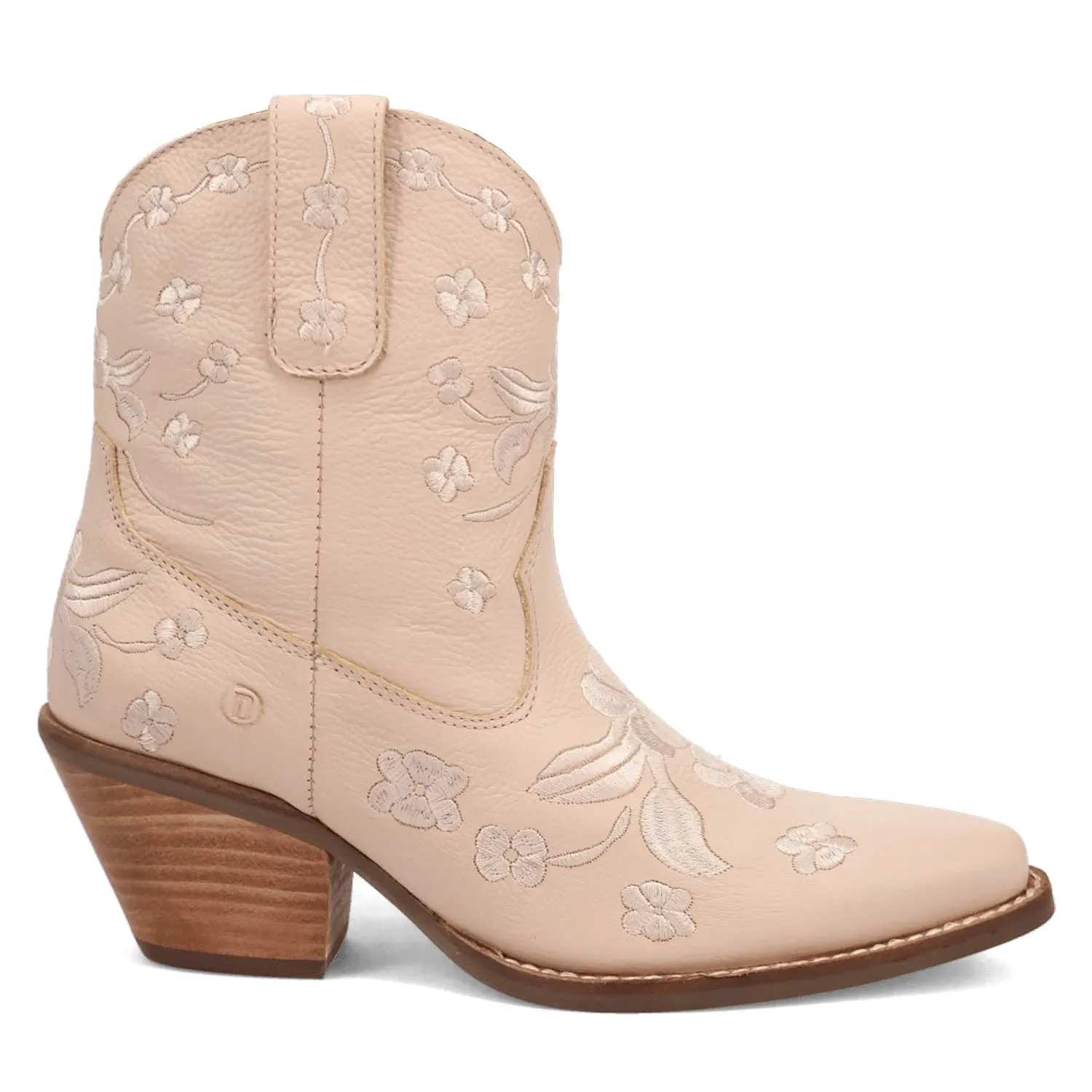 Dingo Womens Sweetheartie Sand Leather Cowboy Boots