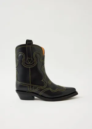 Embroidered Western Boots