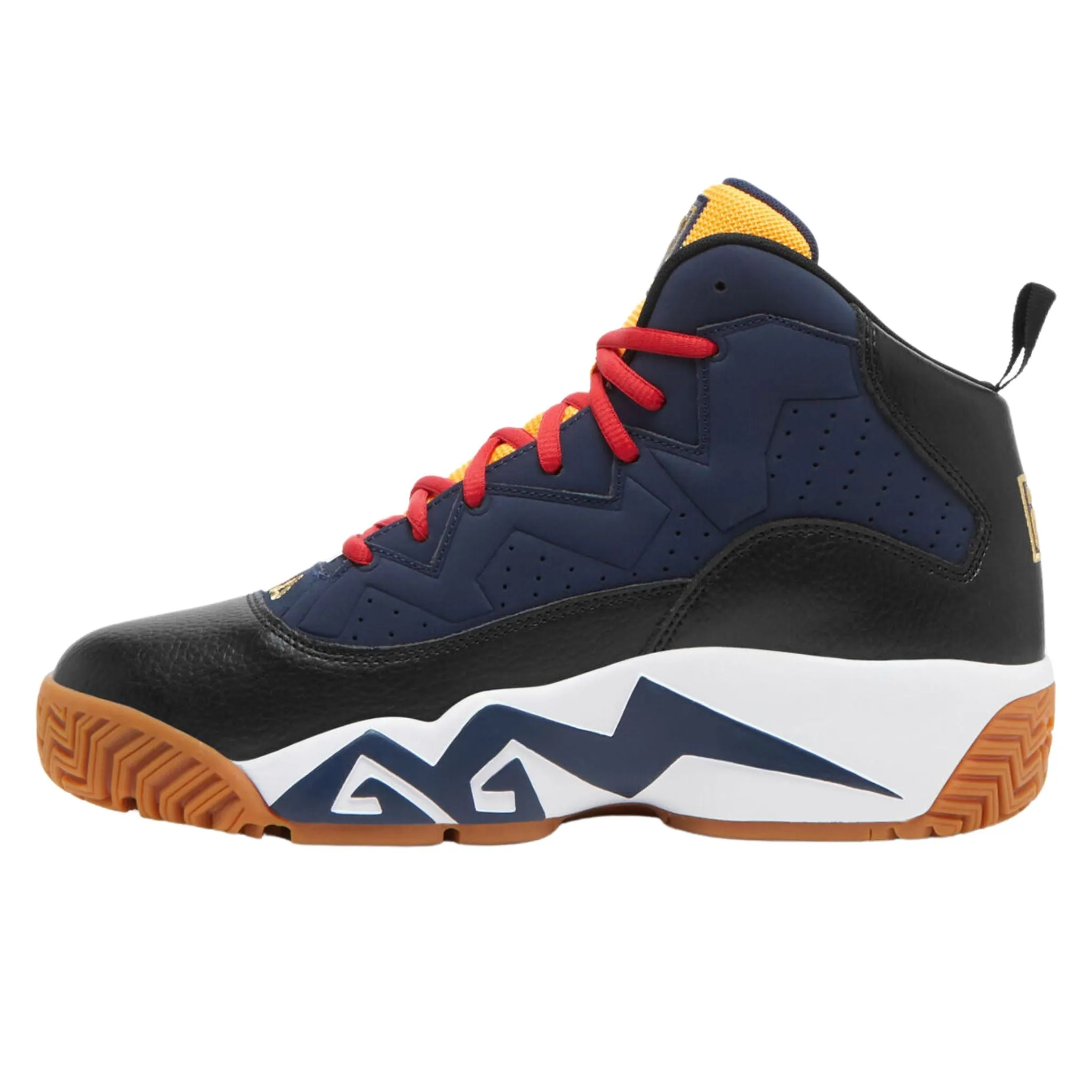 Fila Men's  1BM01865-410 MB Jamal Mashburn Dress Blues Black White Retro Basketball Shoes