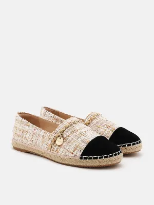 Heidi Colour Blocked Chained Espadrilles