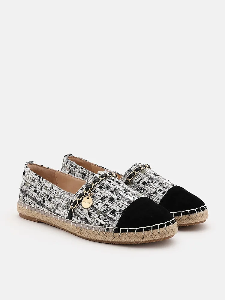 Heidi Colour Blocked Chained Espadrilles