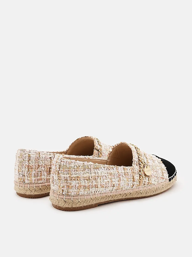 Heidi Colour Blocked Chained Espadrilles