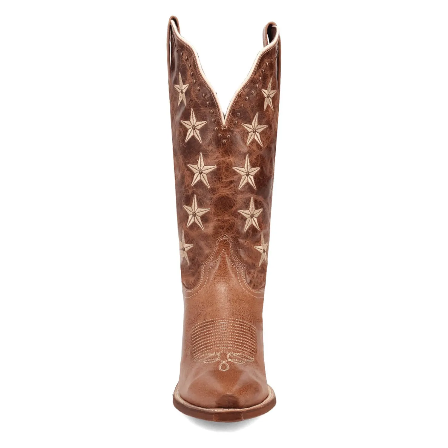 Laredo Womens Serenade Brown Leather Cowboy Boots
