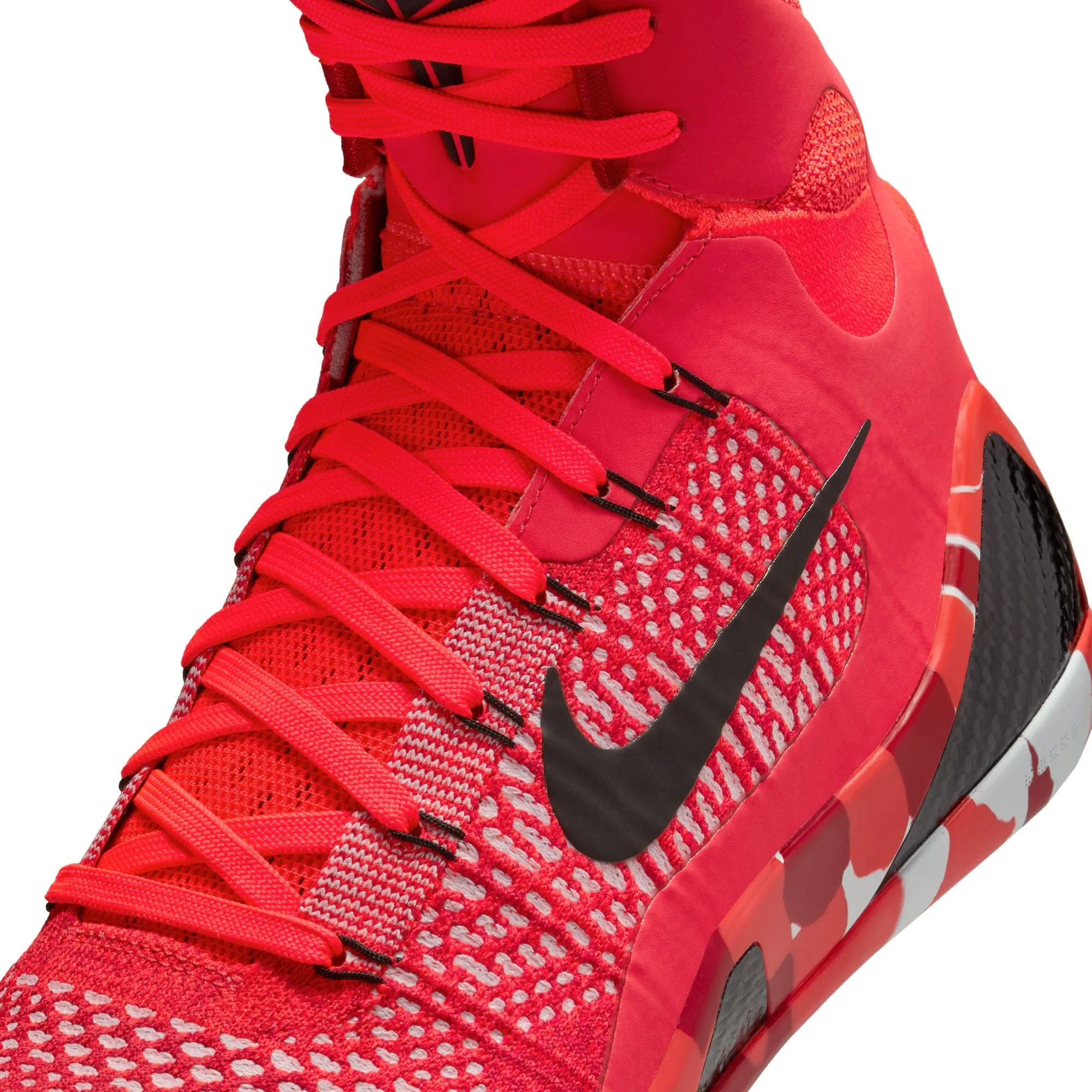 Men's Nike Kobe IX Elite High Protro - "Bright Crimson"