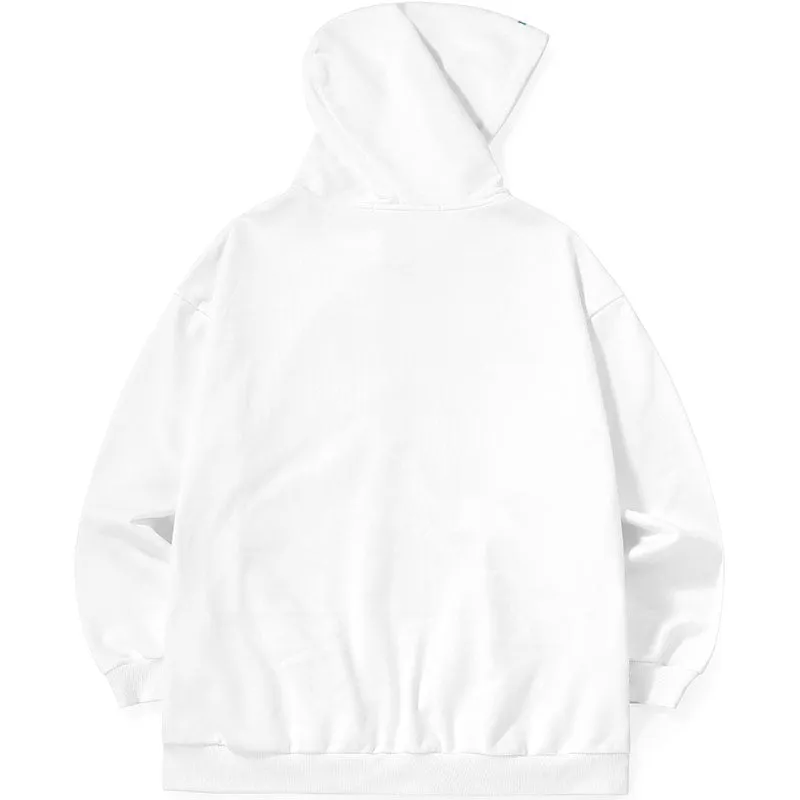 Minimalist American Style Plain Jacket With Hooded