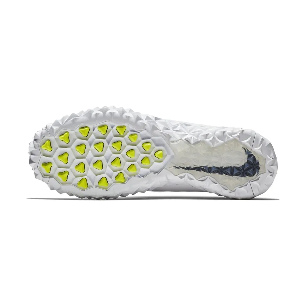 Nike Alpha Huarache 6 Elite Turf White Lacrosse Cleats
