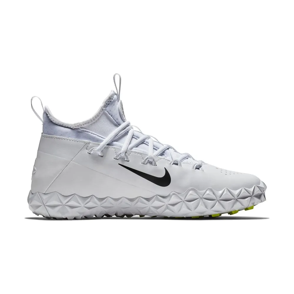 Nike Alpha Huarache 6 Elite Turf White Lacrosse Cleats