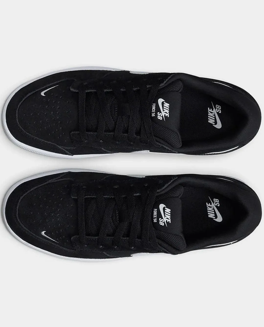 Nike SB - Force 58 Shoe - Black/White