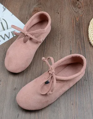 Spring Comfortable Suede Women's Flats