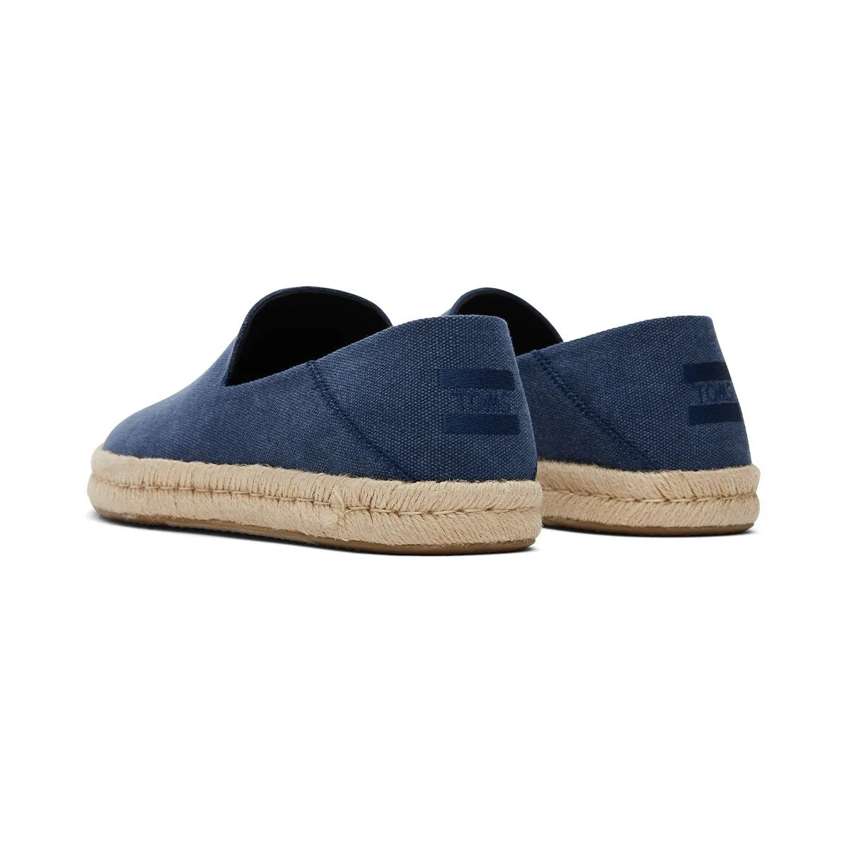 TOMS Espadrille Santiago Men - Navy Recycled Cotton Canvas