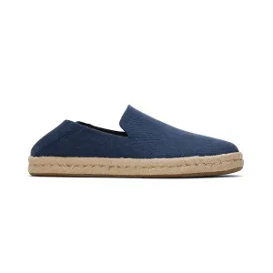 TOMS Espadrille Santiago Men - Navy Recycled Cotton Canvas