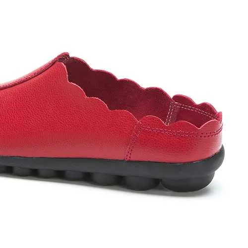 US Size 5-12 Women Comfortable Slip On Laciness Flat Loafers