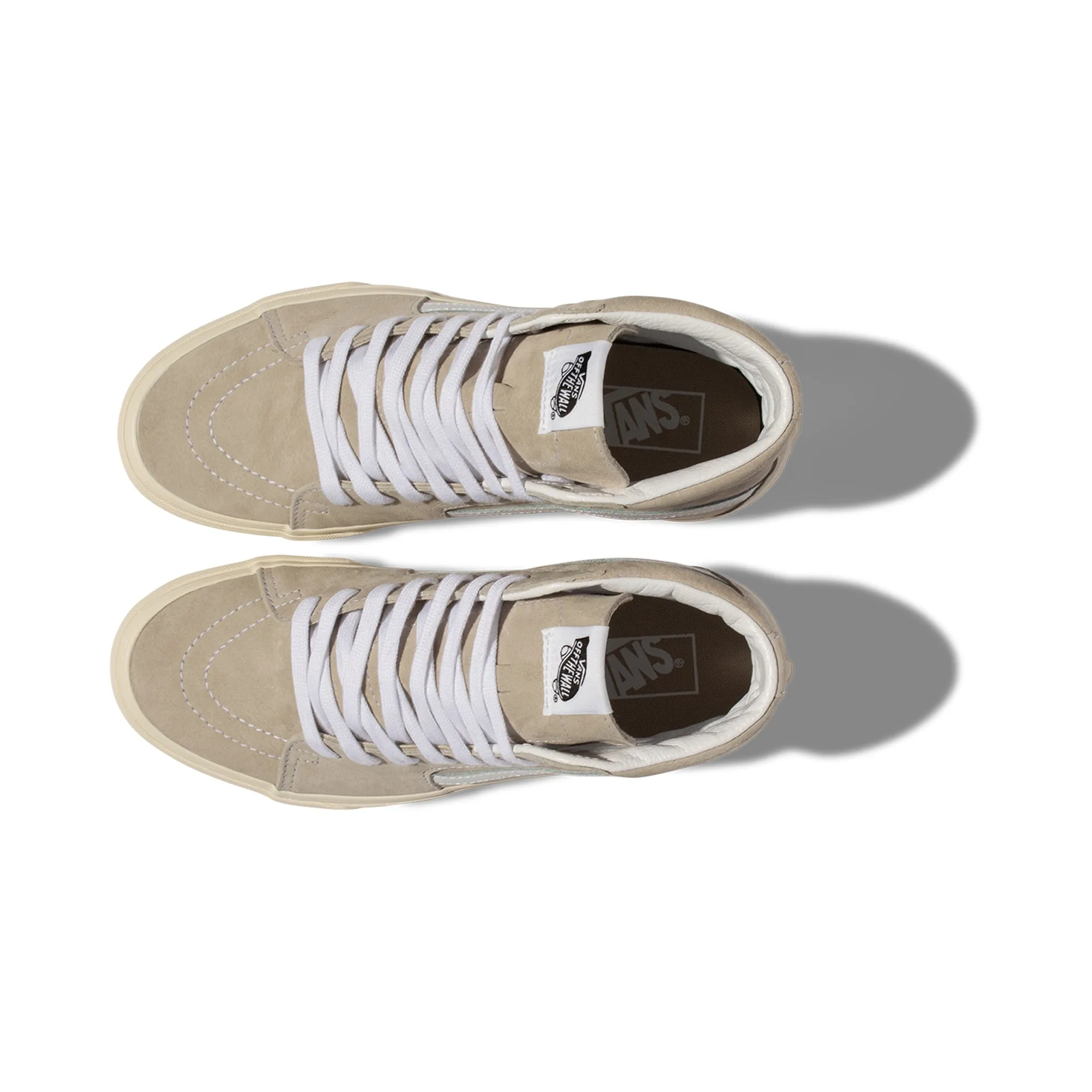 Vans Mens SK8-HI Shoes 'Oatmeal snow wht'