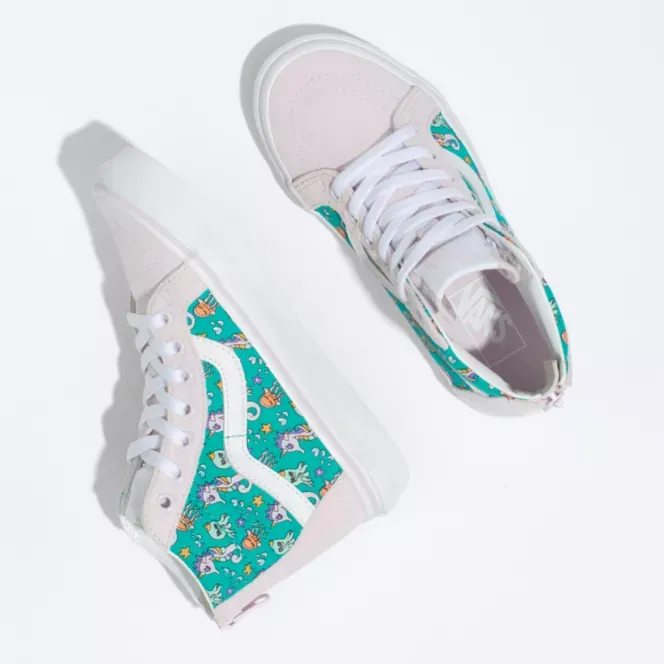 Vans Sk8 Hi-Zip Sea Party - Youth