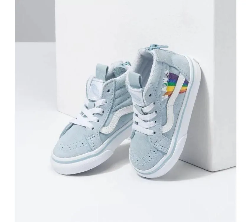 Vans Sk8 Hi Zip Toddler - Rainbow