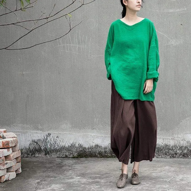 Vivid Green Batwing Sleeve Shirt | Lotus
