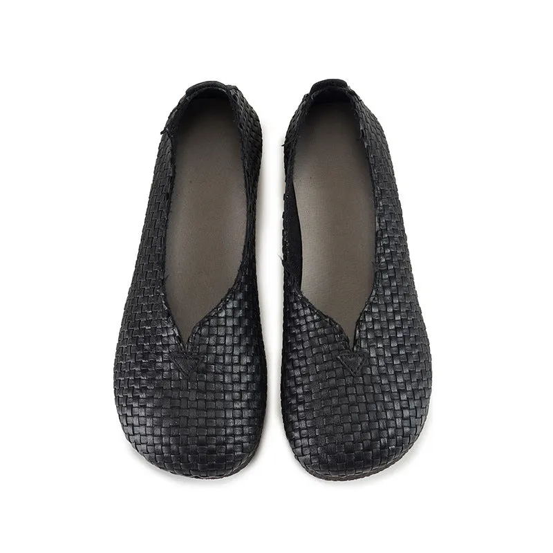 Weave Retro Women's Comfortable Flats
