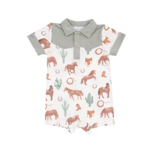 Western Horses Cowboy Shortie